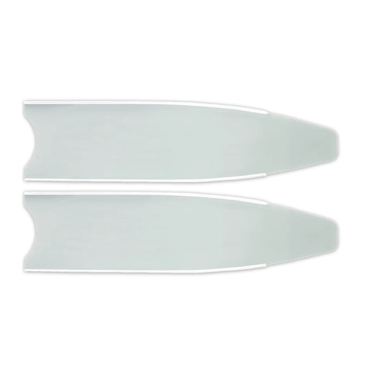 LEADER FINS ICE BLADE ONLY WIHTE WATER RAIL WITHOUT LOGO, IN PAIRS