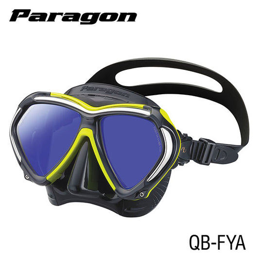 TUSA PARAGON DIVE MASK, FLASH YELLOW