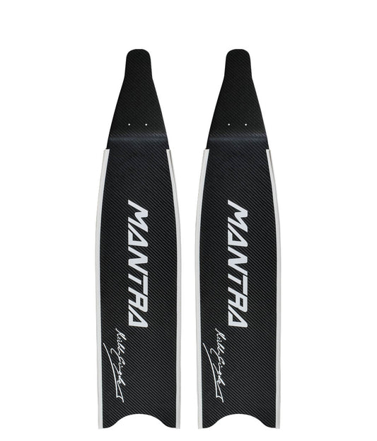 CETMA COMPOSITES MANTRA BLADE WHITE LOGO WHITE WATER RAIL