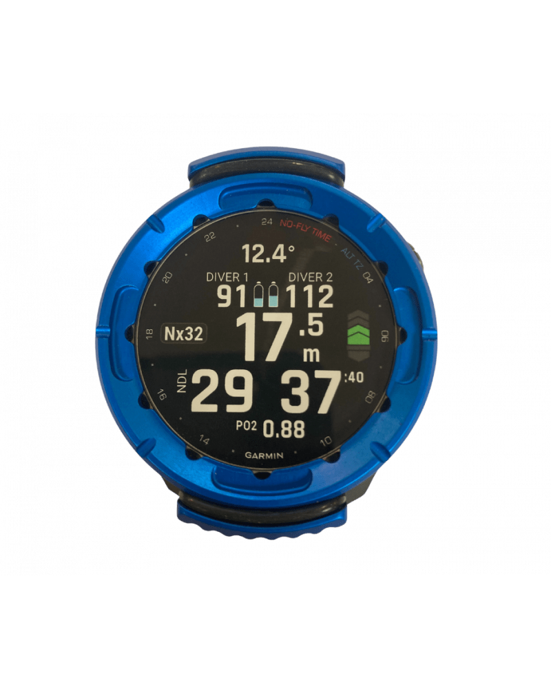 Amx Garmin Aluminum Screen Protector 51mm Blue