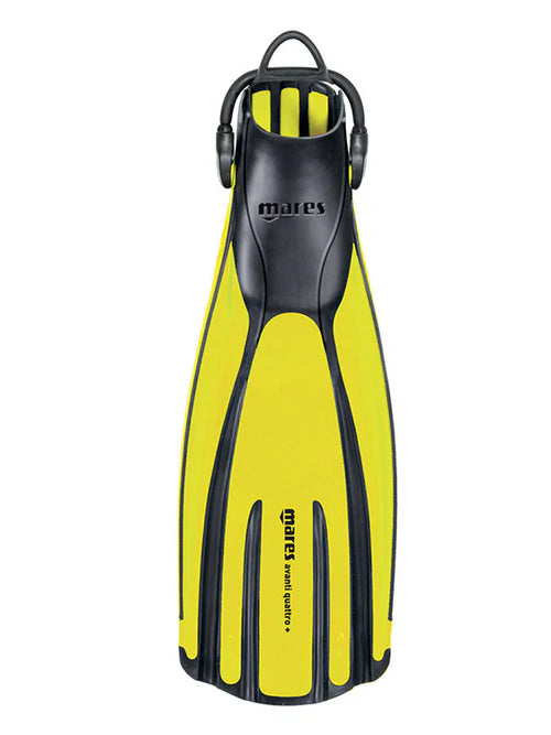 MARES AVANTI QUATTRO + FIN - ROYAL YELLOW - SIZE XL