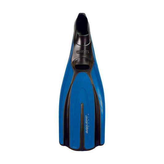 Mares Plana Avanti Tre Full Foot Fins Blue Size 3.5- 4.5