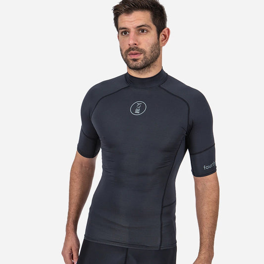 Fourth Element Men's Short Sleeve Hydro-T Classic Fit - Black - Size L