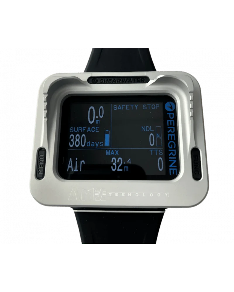 AMX SHEARWATER PERDIX ALUMINUM SCREEN PROTECTOR PEREGRINE SILVER