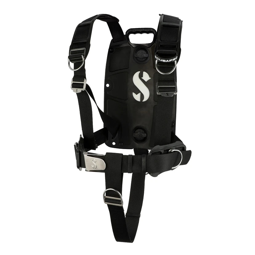 SCUBAPRO S-TEK PRO HARNESS WITH BACK PLATE