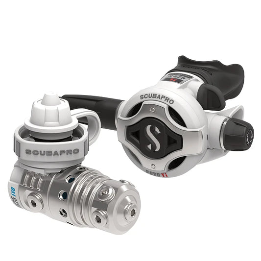 SCUBAPRO MK25 EVO DIN 300/S620TI - WHITE