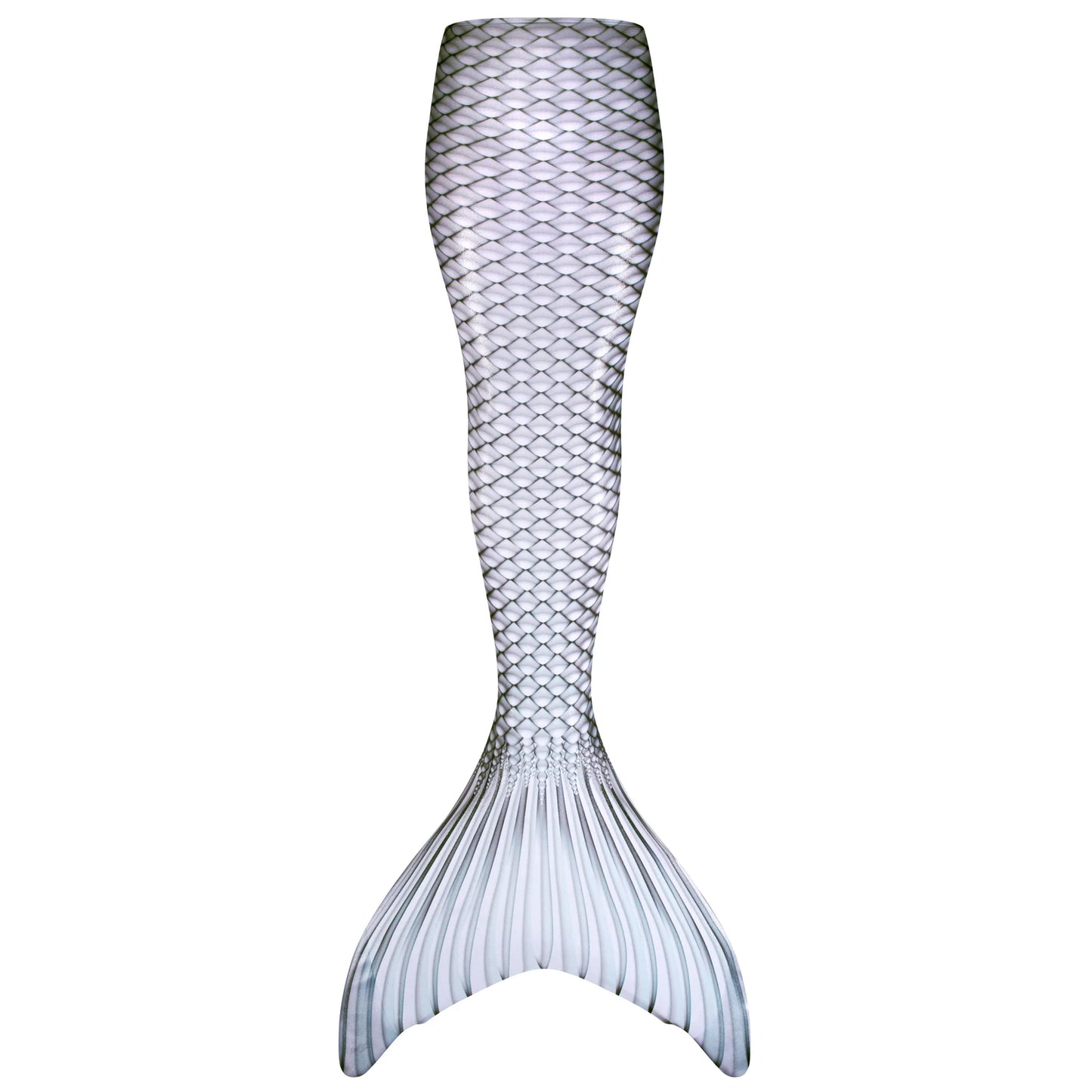 Finfun Silver Lighting Mermaid Tail  Size S