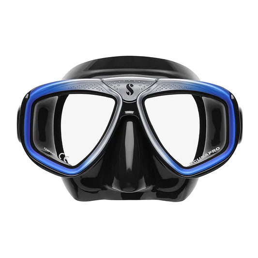 SCUBAPRO ZOOM DIVE MASK, BLACK BLUE