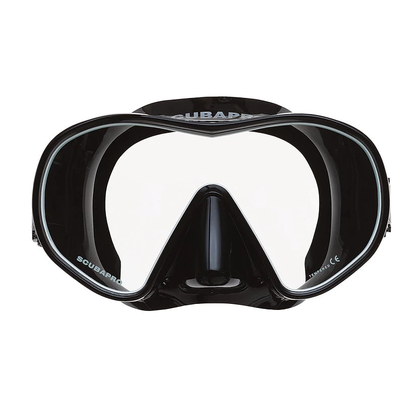 SCUBAPRO SOLO DIVE MASK, BLACK/WHITE
