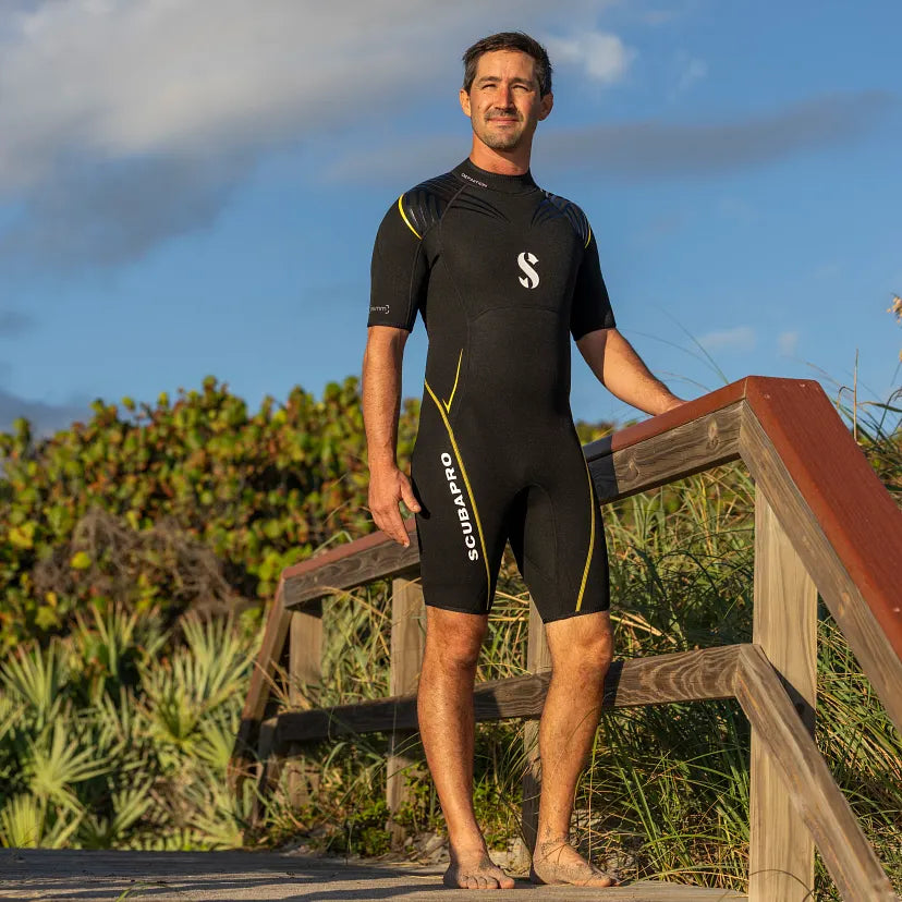 SCUBAPRO DEFINITION SHORTY 2.5MM WETSUIT MEN - SIZE XL