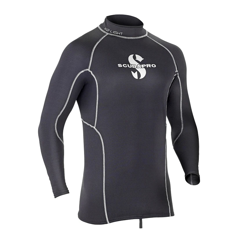 SCUBAPRO K2 LIGHT DRYSUIT UNDERGARMENT TOP MEN SIZE 2XL
