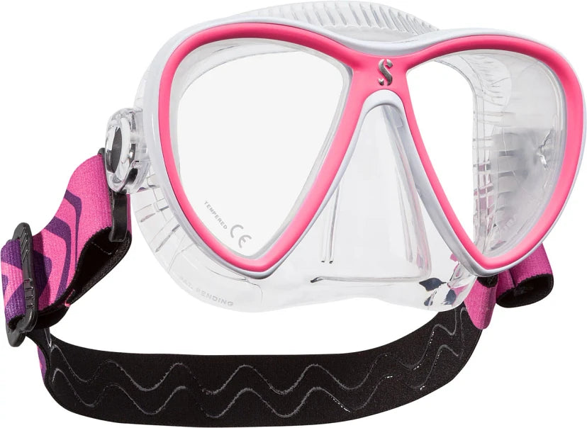 SCUBAPRO SYNERGY TWIN DIVE MASK W/COMFORT STRAP