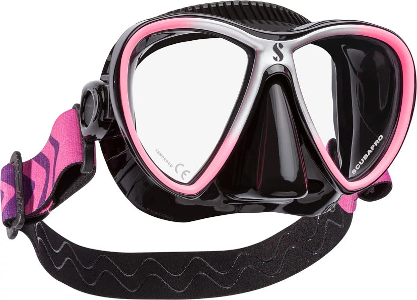 SCUBAPRO SYNERGY TWIN DIVE MASK W/COMFORT STRAP