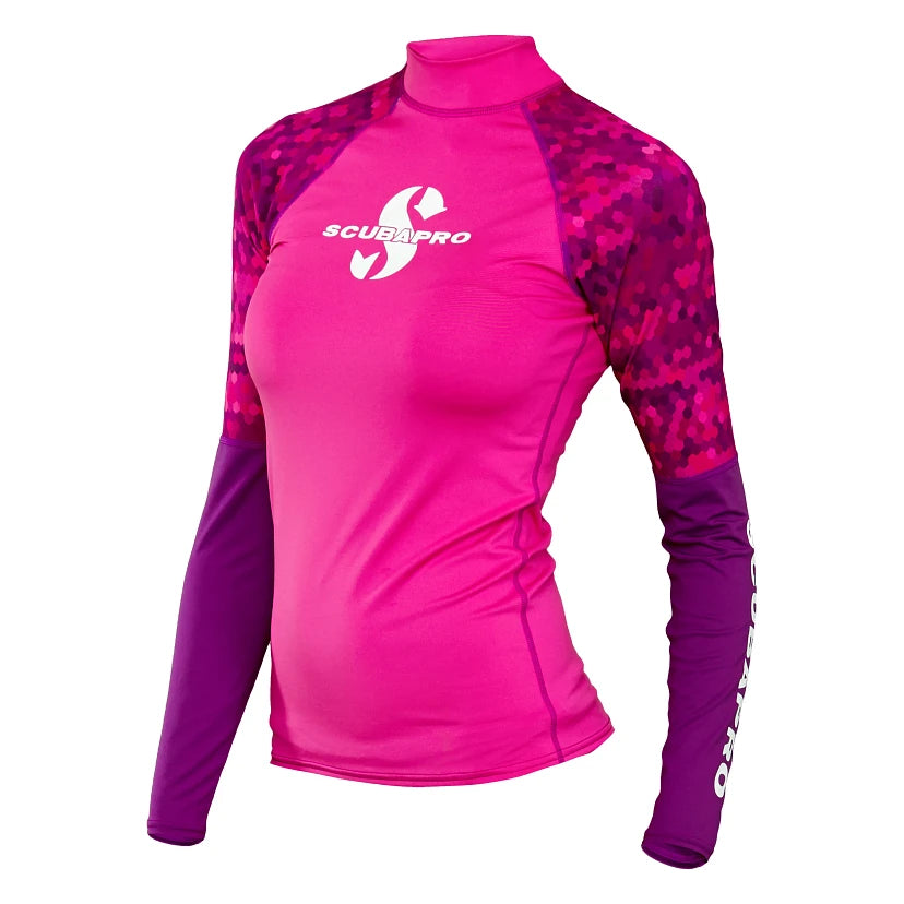 SCUBAPRO UPF 50 RASH GUARD, LONG SLEEVE