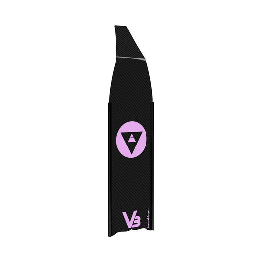 ALCHEMY V3-30 BLADE LIGHT PINK LOGO BLACK WATER RAIL BLADE ONLY