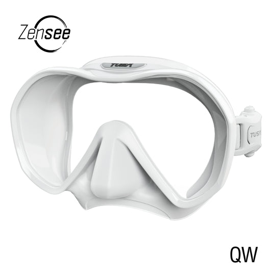 TUSA ZENSEE DIVE MASK, WHITE