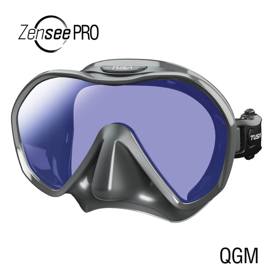 TUSA ZENSEE PRO DIVING MASK, GUNMETAL