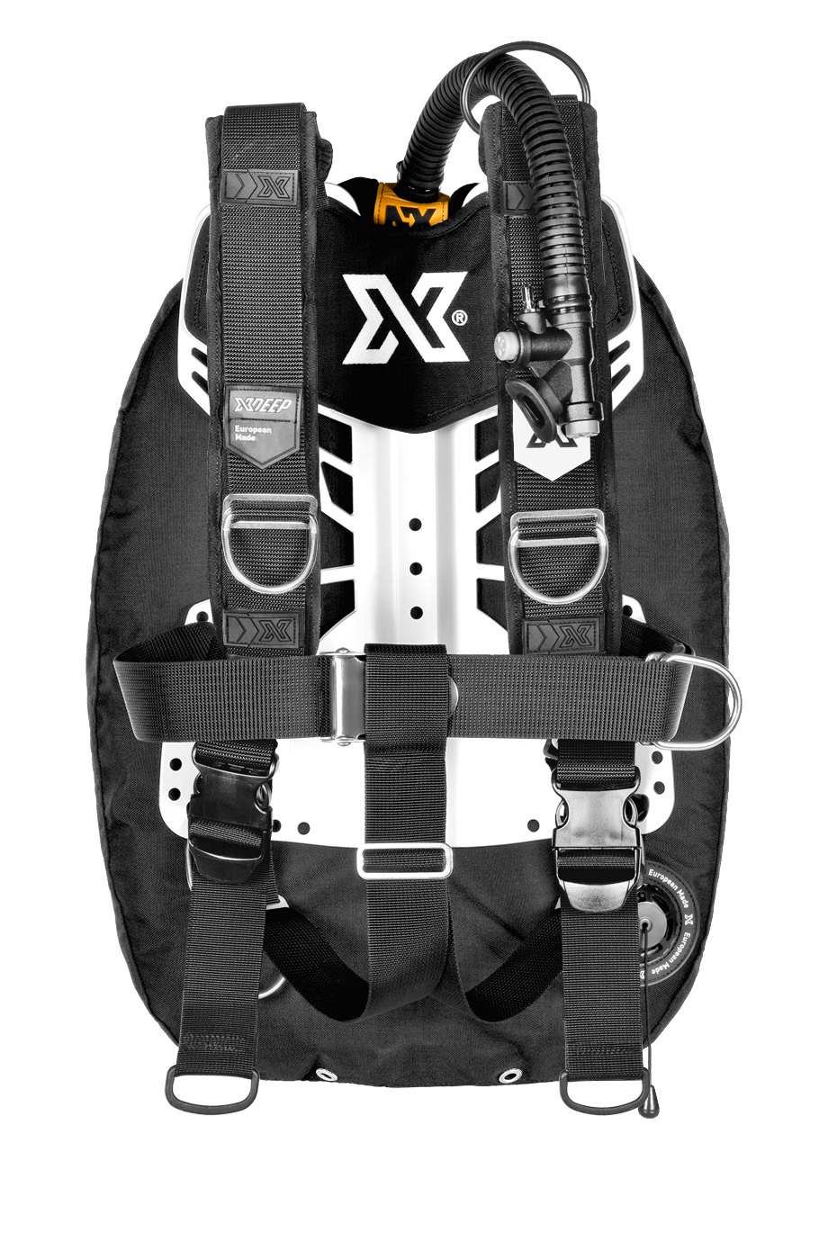 XDEEP ZEN DELUXE COLOURED SCUBA DIVING BCD BACK PLATE SIZE S