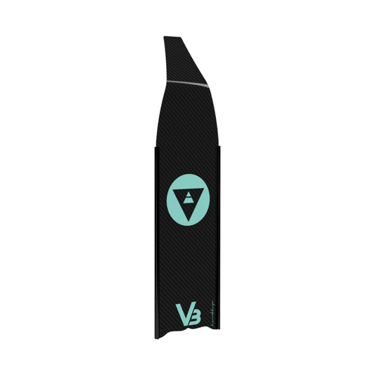 ALCHEMY V3-30 BLADE TUNA BLUE LOGO BLACK WATER RAIL BLADE ONLY