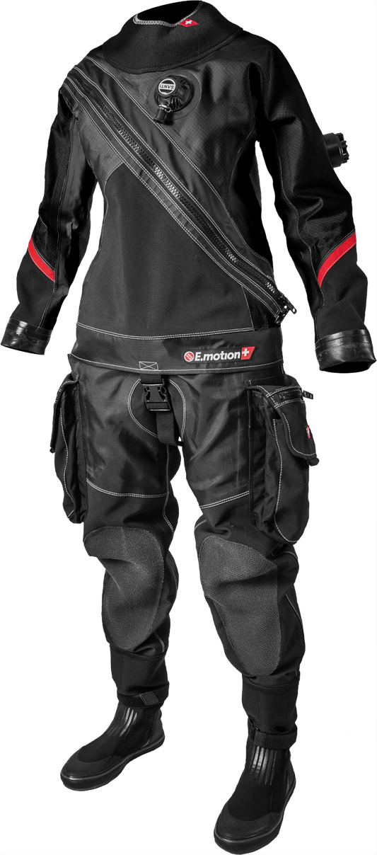 SANTI E.MOTION PLUS MEN DRYSUIT DEMO W/ SANTI SMART GLOVES & SOCKS SIZE-L