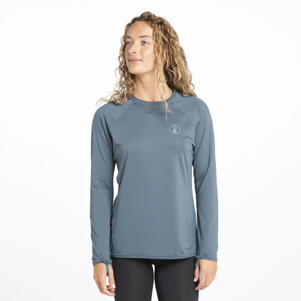 Fourth Element Women's Long Sleeve Hydro-T Size M - Baltic Blue