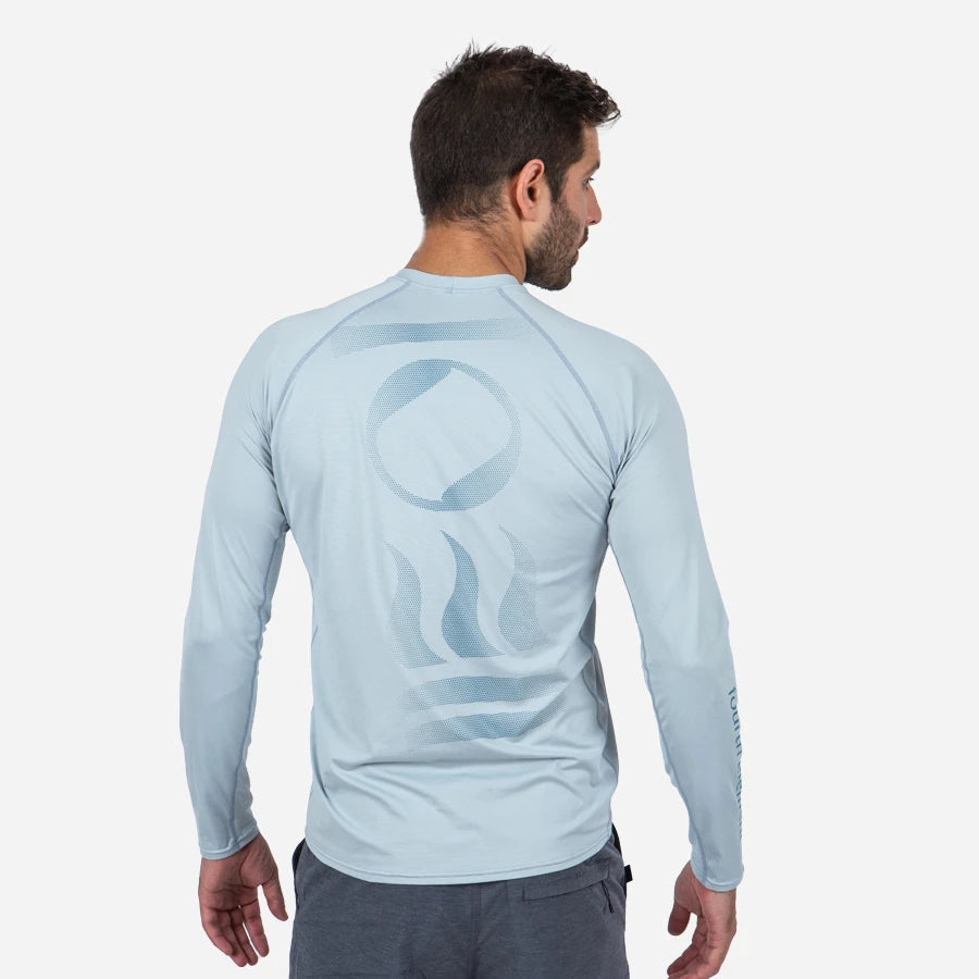 Fourth Element Men's Long Sleeve Hydro-T Size L - Ice Blue