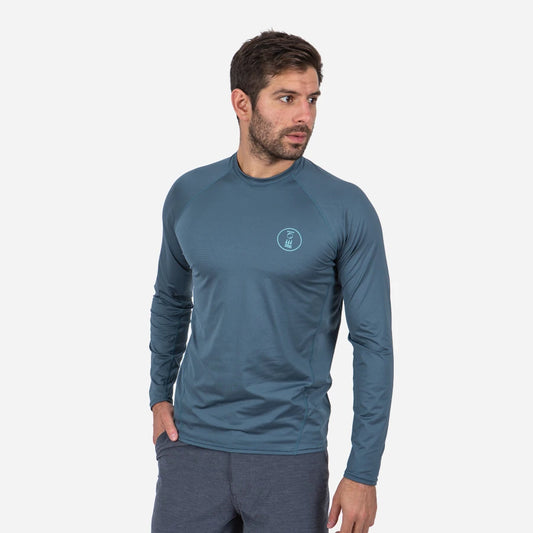 Fourth Element Men's Long Sleeve Hydro-T Size S Baltic Blue