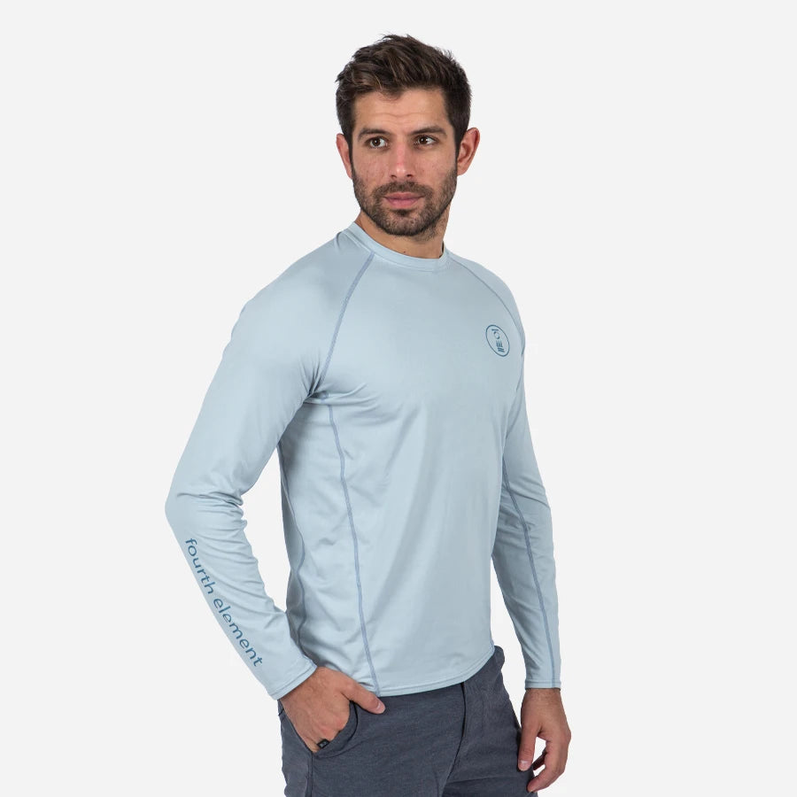 Fourth Element Men's Long Sleeve Hydro-T Size L - Ice Blue