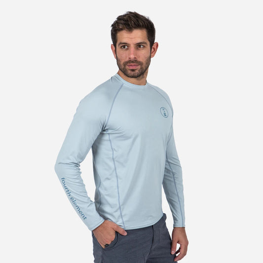 Fourth Element Men's Long Sleeve Hydro-T Size L - Ice Blue