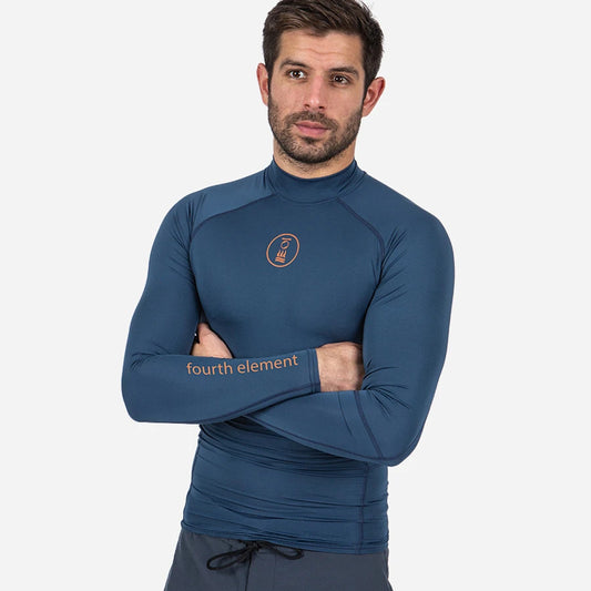 Fourth Element Men's Long Sleeve Hydroskin Medium - Insignia Blue