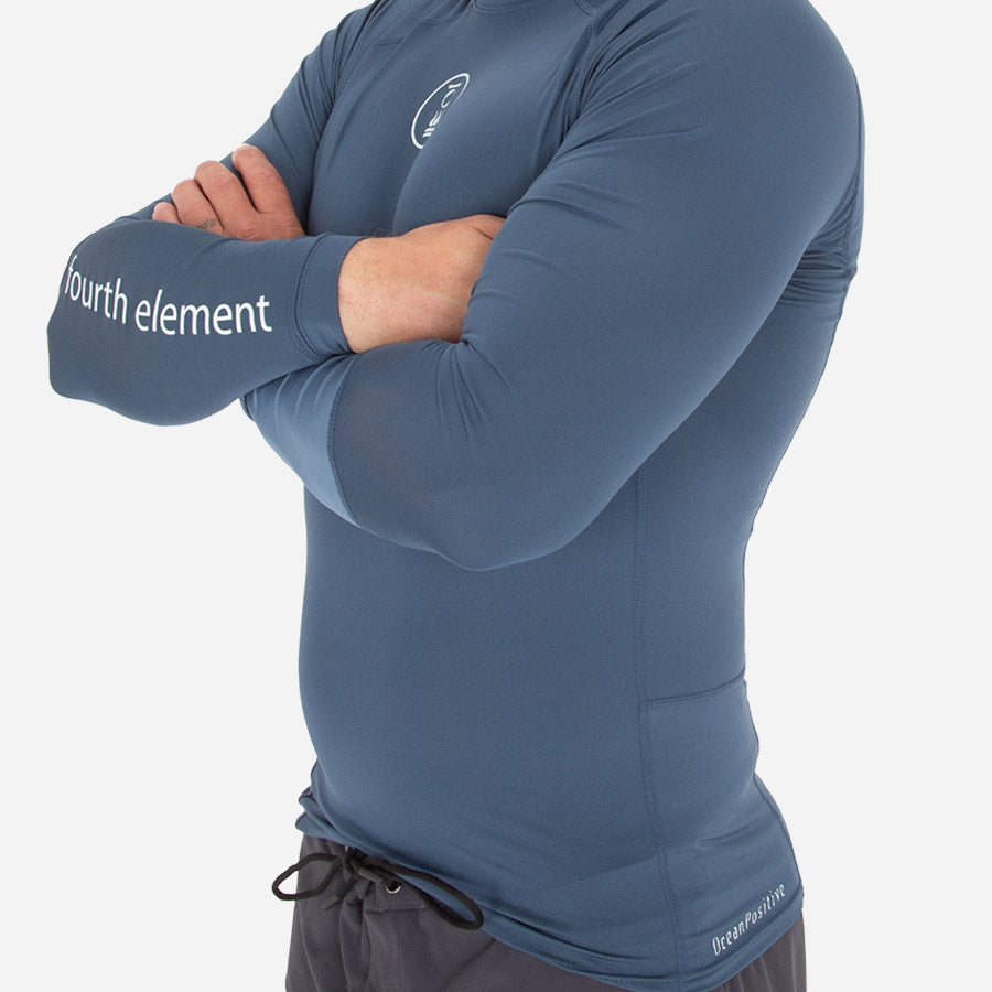 Fourth Element Men's Long Sleeve Hydro-T Size S - Deep Blue