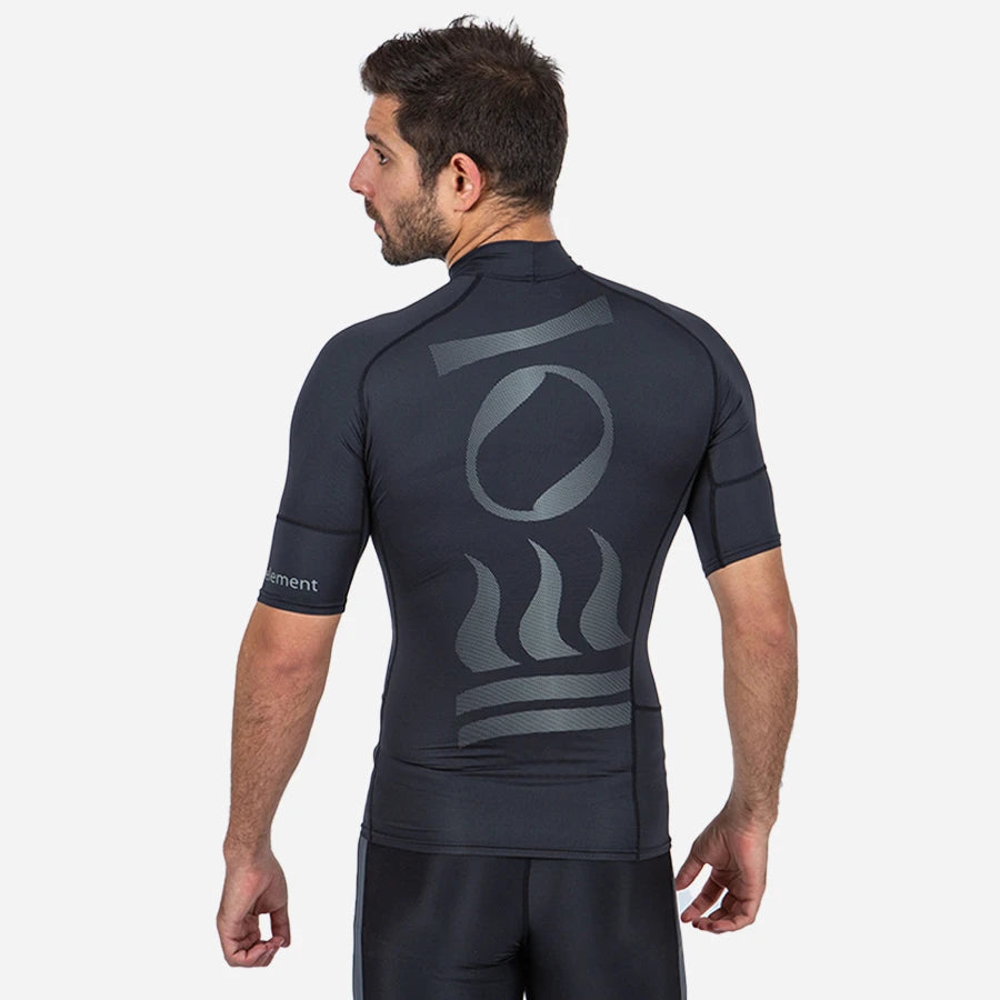 Fourth Element Men's Short Sleeve Hydro-T Classic Fit - Black - Size L