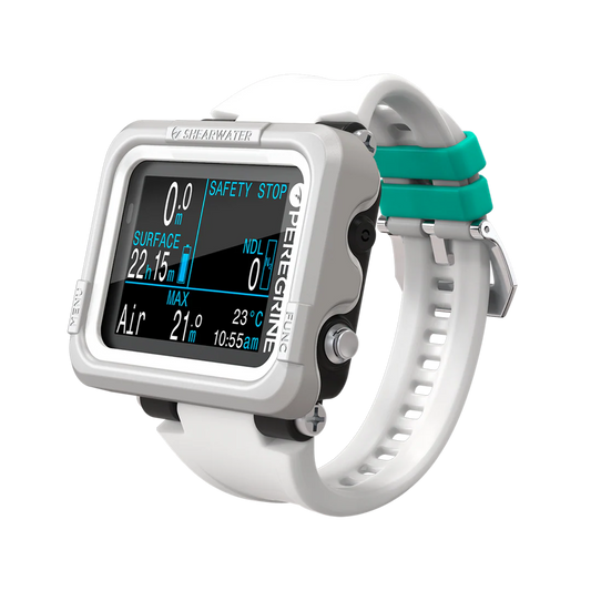 SHEARWATER PEREGRINE DIVE COMPUTER - WHITE