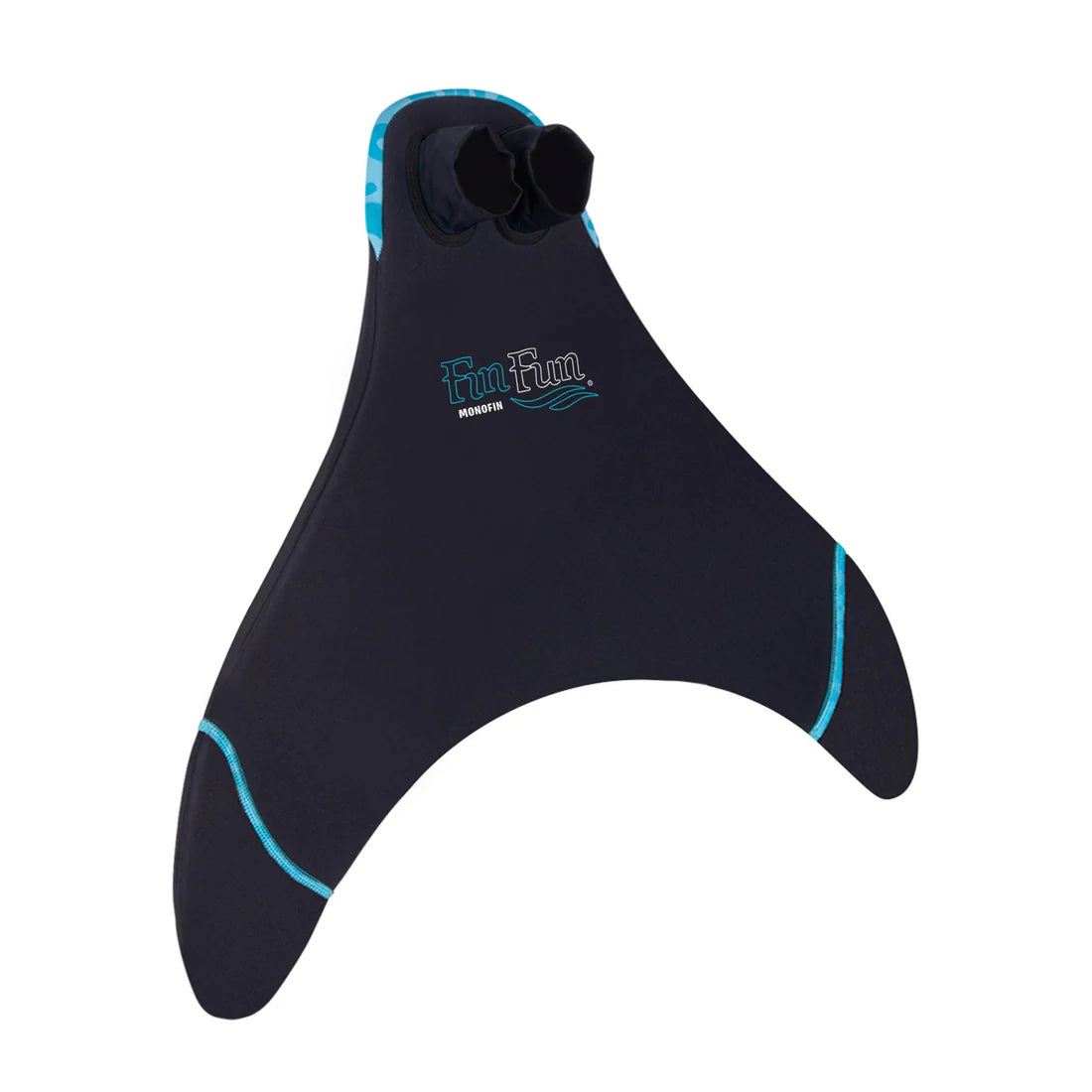 Finfun Blue Trim Monofin Pro