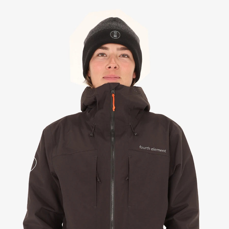 FOURTH ELEMENT WOMENS PETREL JACKET DARK GRAPHITE