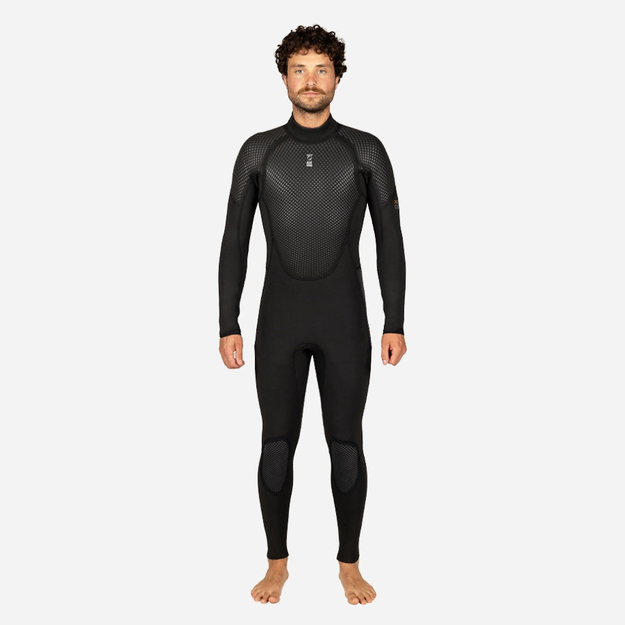 FOURTH ELEMENT MENS XENOS ARC 5MM WETSUIT BLACK SIZE-L