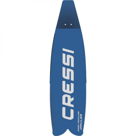 Cressi Gara Modular Impulse Blade Only, Blue, Single